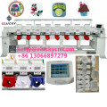 New type 8 heads 12 colors computerized embroidery machine factory price